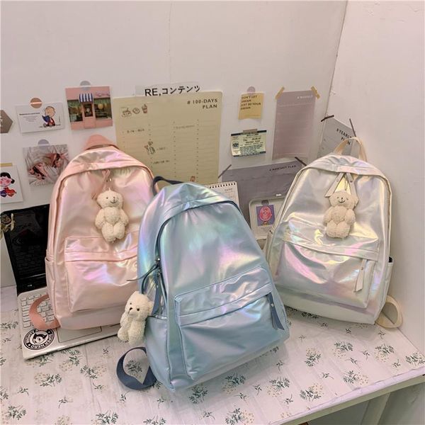 backpack fashion korean version cute large capacity reflective colorful schoolbag mochila bagpack school bags for teenage girls
backpack fashion korean version cute large capacity reflective colorful schoolbag mochila bagpack school bags for teenage girls