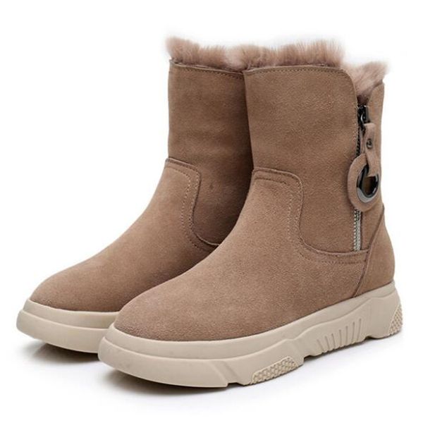fashion matte leather warm snow winter boots light non-slip flat women shoes in-tube knight large size 43 zjb2, Black
fashion matte leather warm snow winter boots light non-slip flat women shoes in-tube knight large size 43 zjb2, Black