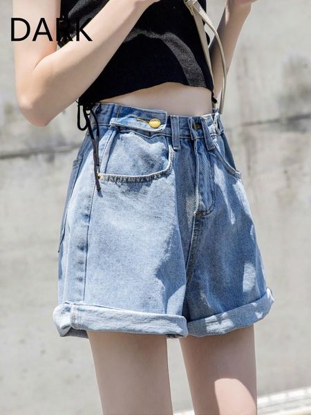 women's jeans denim shorts women loose a word high waist 2021 summer thin large size fat mm pants wild ins tide, Blue
women's jeans denim shorts women loose a word high waist 2021 summer thin large size fat mm pants wild ins tide, Blue