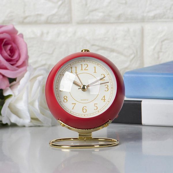 other clocks & accessories bedroom alarm clock desk analog ultra-quiet metal non-ticking retro small table cute
other clocks & accessories bedroom alarm clock desk analog ultra-quiet metal non-ticking retro small table cute