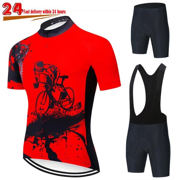 team summer cycling jersey set ropa ciclismo mountain bike clothing breathable bicycle clothes sportswear for mans racing sets, Black;blue
team summer cycling jersey set ropa ciclismo mountain bike clothing breathable bicycle clothes sportswear for mans racing sets, Black;blue