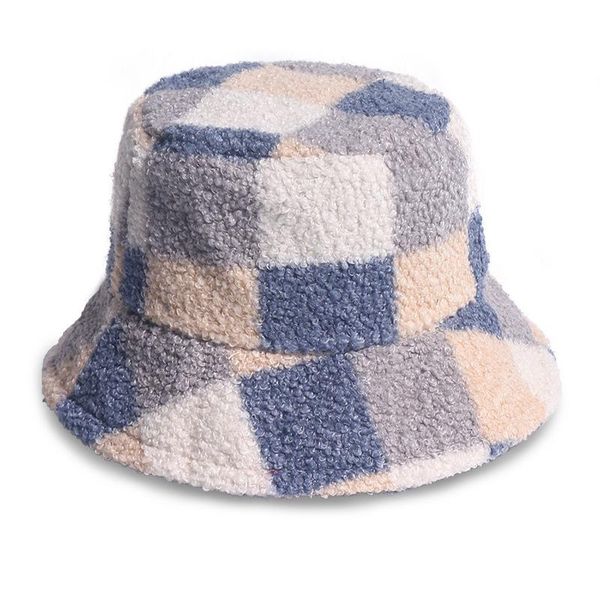 wide brim hats faux lamb fur warm winter bucket hat for woman square patchwork fisherman cap colorful fashion outdoor foldable panama, Blue;gray
wide brim hats faux lamb fur warm winter bucket hat for woman square patchwork fisherman cap colorful fashion outdoor foldable panama, Blue;gray