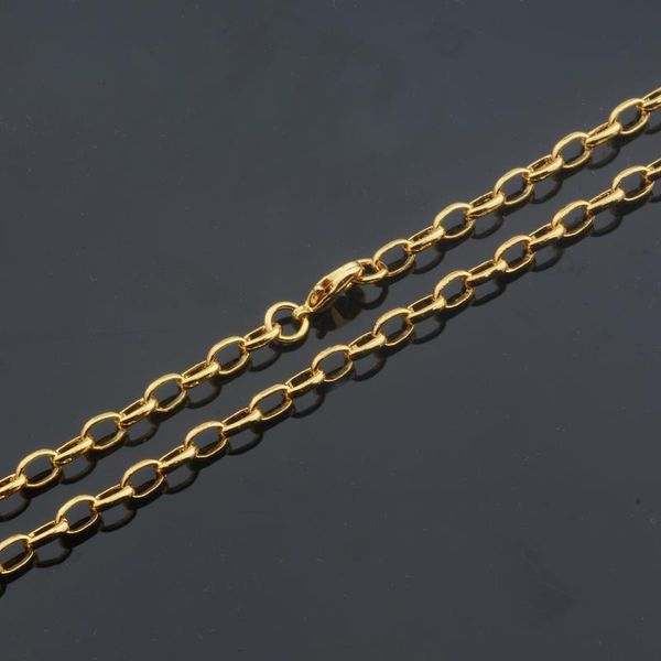 chains fashion jewelry 4mm thin women girls yellow gold color link necklace, Silver
chains fashion jewelry 4mm thin women girls yellow gold color link necklace, Silver