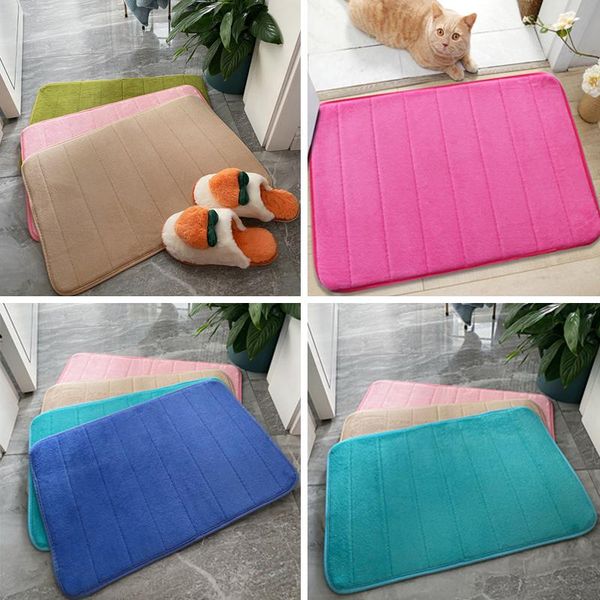bath mats 1pc coral fleece floor mat home bathroom velvet absorbent non-slip carpet door pads memory foam slow rebound
bath mats 1pc coral fleece floor mat home bathroom velvet absorbent non-slip carpet door pads memory foam slow rebound