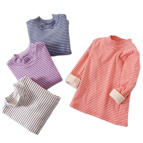 jackets winter boy girl pullover thicken plus velvet shirt 2021 fashion autumn stripe plush kids baby warm clothes child jacket, Blue;gray
jackets winter boy girl pullover thicken plus velvet shirt 2021 fashion autumn stripe plush kids baby warm clothes child jacket, Blue;gray