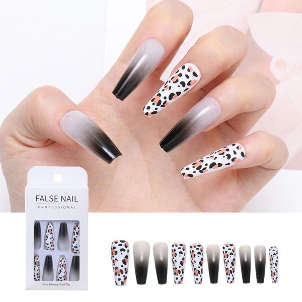 false nails 24pcs nail art jelly gum frosted t-shaped ballerina fake matte leopard coffin tip, Red;gold
false nails 24pcs nail art jelly gum frosted t-shaped ballerina fake matte leopard coffin tip, Red;gold