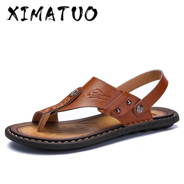 sandals summer men beach comfortable flip flops men's casual shoes 2021 split leather non-slip male slippers, Black
sandals summer men beach comfortable flip flops men's casual shoes 2021 split leather non-slip male slippers, Black
