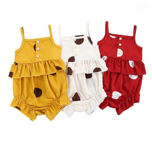 clothing sets two piece polka dot outfits baby kids girls summer fashion button suspender ruffles short pants 2pcs1, White
clothing sets two piece polka dot outfits baby kids girls summer fashion button suspender ruffles short pants 2pcs1, White
