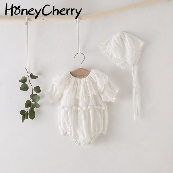 summer short sleeve bodysuits baby jumpsuit girl white hollow round neck clothes 210515, Blue
summer short sleeve bodysuits baby jumpsuit girl white hollow round neck clothes 210515, Blue