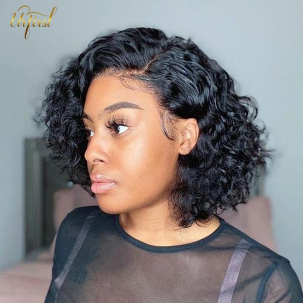 lace wigs pixie cut wig malaysian deep curly bob front human hair for black women remy water wave short, Black;brown
lace wigs pixie cut wig malaysian deep curly bob front human hair for black women remy water wave short, Black;brown