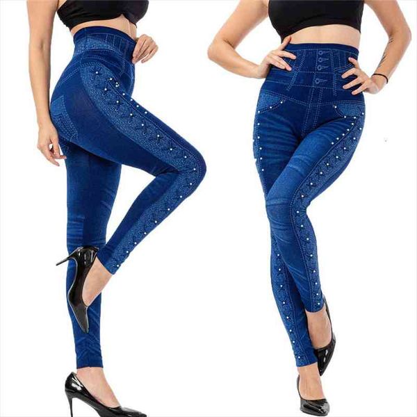 40 imitation cowboy plus size womens leggings leggins bead high elasticity slim cropped pants, Black
40 imitation cowboy plus size womens leggings leggins bead high elasticity slim cropped pants, Black