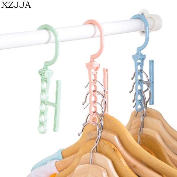 hooks & rails xzjja creative magic hanger storage rack adjustable anti-slip closet tie scarf organize holder clothing drying
hooks & rails xzjja creative magic hanger storage rack adjustable anti-slip closet tie scarf organize holder clothing drying