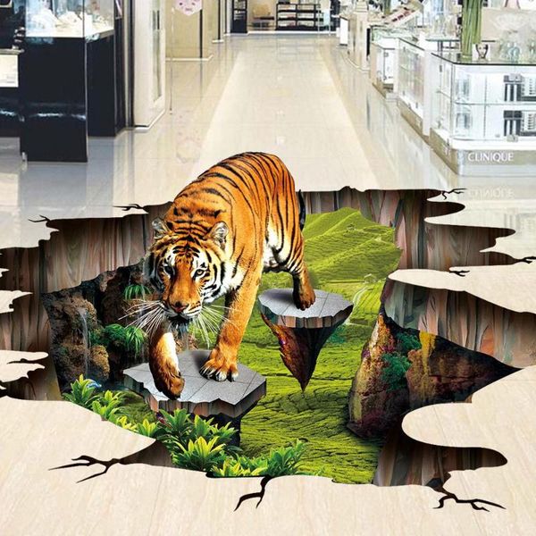 wallpapers custom 3d floor wallpaper pvc waterproof self-adhesive tiger sticker painting living room bedroom po mural wall paper
wallpapers custom 3d floor wallpaper pvc waterproof self-adhesive tiger sticker painting living room bedroom po mural wall paper