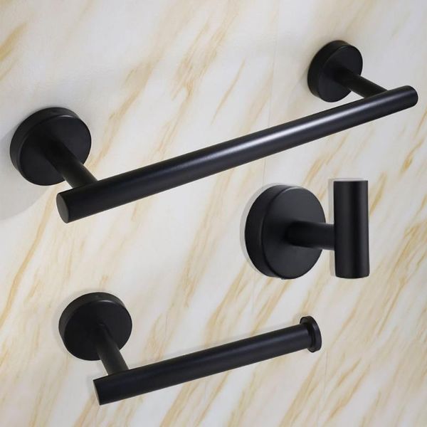 black bathroom accessories sets 304 stainless steel wall mounted coat robe hook toilet paper towel holder tissue roll shelf rack bath access
black bathroom accessories sets 304 stainless steel wall mounted coat robe hook toilet paper towel holder tissue roll shelf rack bath access
