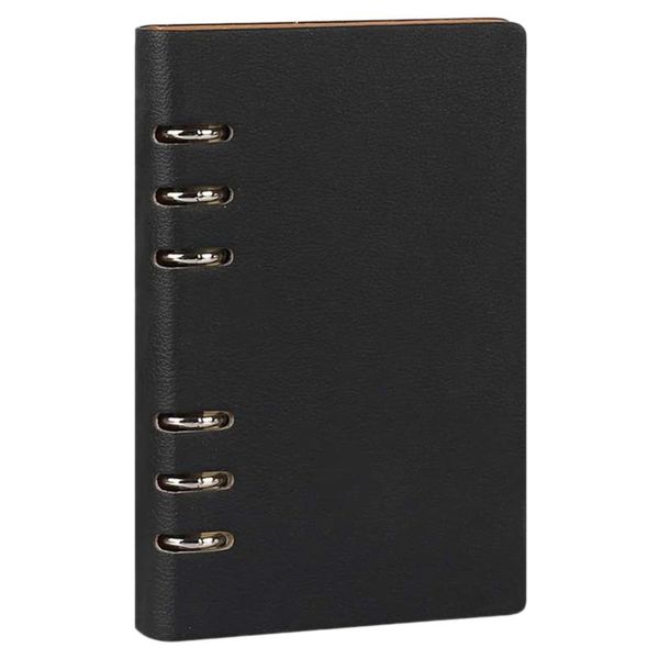 notebook 6 holes pu leather cover loose pocket refillable binder rings journal notepads, Purple;pink
notebook 6 holes pu leather cover loose pocket refillable binder rings journal notepads, Purple;pink