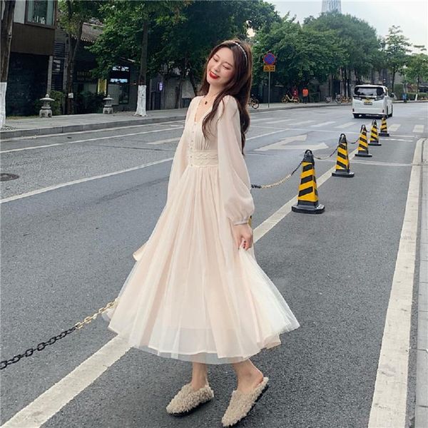 casual dresses fonely fairy preppy autumn french chic super mesh annual meeting gift dress princess girl, Black;gray
casual dresses fonely fairy preppy autumn french chic super mesh annual meeting gift dress princess girl, Black;gray