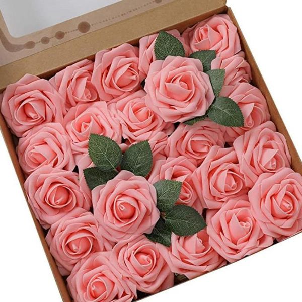 decorative flowers & wreaths 25pcs diy artificial with rods and leaves gift box simulation latex foam rose home garden christmas wreath deco
decorative flowers & wreaths 25pcs diy artificial with rods and leaves gift box simulation latex foam rose home garden christmas wreath deco
