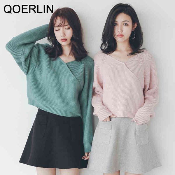 japanese style sweater women 210416, White;black