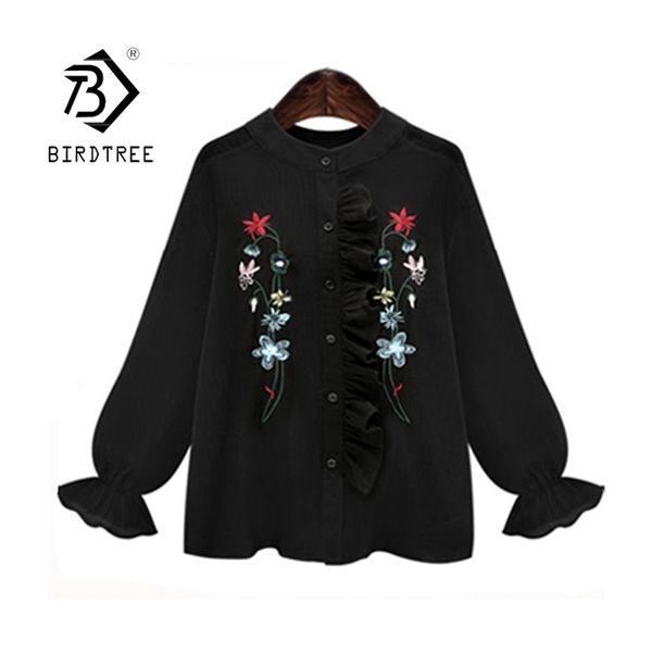bohemia spring autumn women blouse plus size xl-4xl floral embroidery ruffle flare sleeve casual loose shirt t14420x 210419, White
bohemia spring autumn women blouse plus size xl-4xl floral embroidery ruffle flare sleeve casual loose shirt t14420x 210419, White