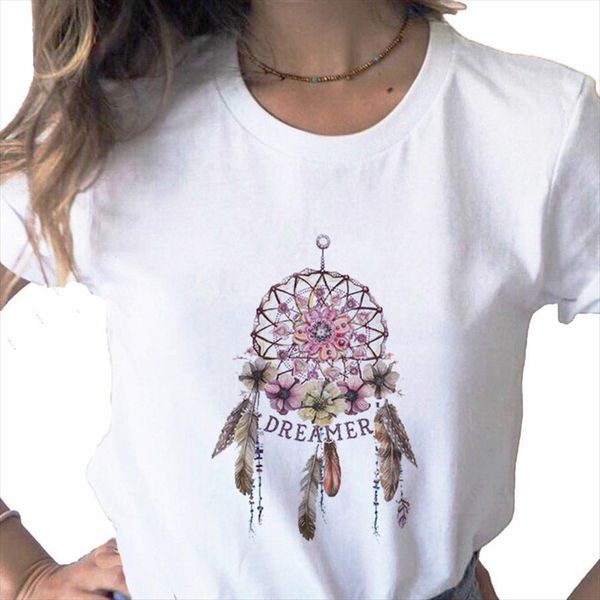 summer dream feather print womens t shirts casual basis o collar white short sleeve shirt,drop ship
summer dream feather print womens t shirts casual basis o collar white short sleeve shirt,drop ship