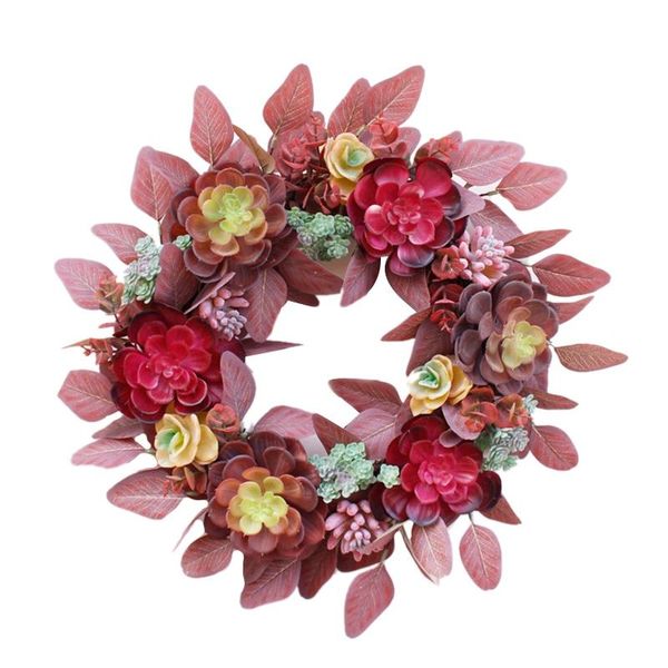 artificial eucalyptus succulent wreath red leaves autumn front door wall festival fireplace window party decor decorative flowers & wreaths
artificial eucalyptus succulent wreath red leaves autumn front door wall festival fireplace window party decor decorative flowers & wreaths