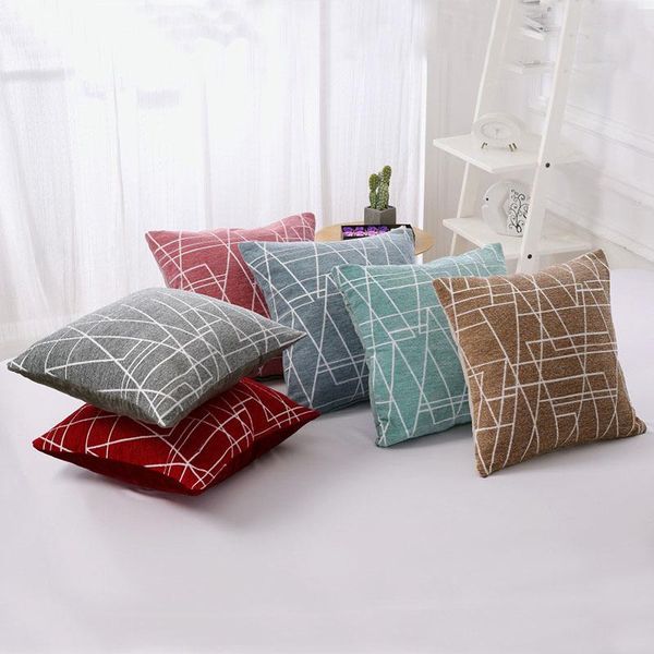 cushion/decorative pillow 1pcs chenille fabric throw cushion cover geometric stripe home decoration sofa office bed pillowcase 40781
cushion/decorative pillow 1pcs chenille fabric throw cushion cover geometric stripe home decoration sofa office bed pillowcase 40781