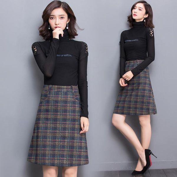 skirts 5xl office lady plaid woolen women 2021 autumn winter skirt bodycon for plus size sexy, Black
skirts 5xl office lady plaid woolen women 2021 autumn winter skirt bodycon for plus size sexy, Black