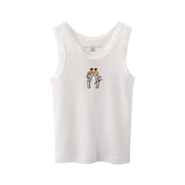 puwd slim girls sweet lace tank summer fashion ladies bomb cotton tees vintage women cute chic 210427, White
puwd slim girls sweet lace tank summer fashion ladies bomb cotton tees vintage women cute chic 210427, White