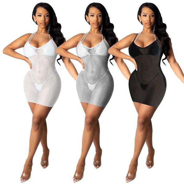 casual dresses nightclub stretch mesh dress v-neck sleeveless sling backless bodycon mini solid beach sundress women, Black;gray
casual dresses nightclub stretch mesh dress v-neck sleeveless sling backless bodycon mini solid beach sundress women, Black;gray