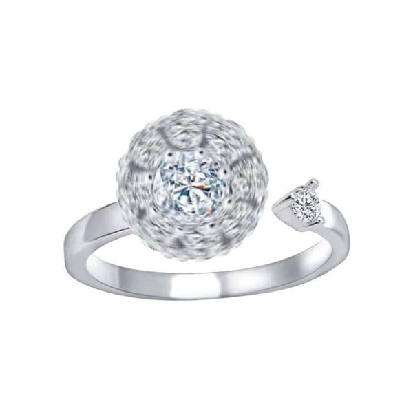 wedding rings personalized fashion metal full crystal micro inlaid zircon female ring jewelry gift brass white gold rotatable y30, Slivery;golden
wedding rings personalized fashion metal full crystal micro inlaid zircon female ring jewelry gift brass white gold rotatable y30, Slivery;golden