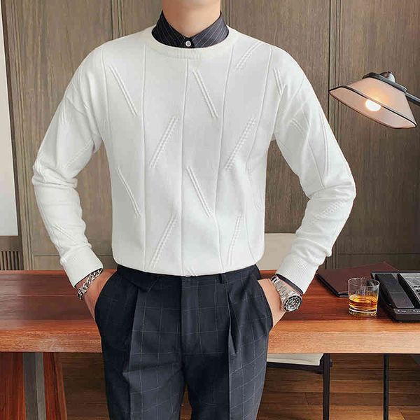 men's sweaters british style casual winter male nightgown fine tuning roundneck crocheted pullovers pull hombre 3xl ggn4, White;black
men's sweaters british style casual winter male nightgown fine tuning roundneck crocheted pullovers pull hombre 3xl ggn4, White;black