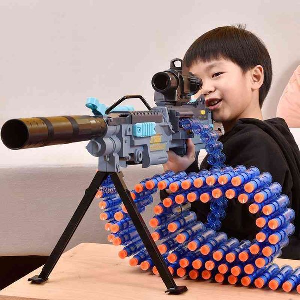 electric continuous firing soft bullet m249 simulated light machine gatling big pineapple children's toy gun boy
electric continuous firing soft bullet m249 simulated light machine gatling big pineapple children's toy gun boy