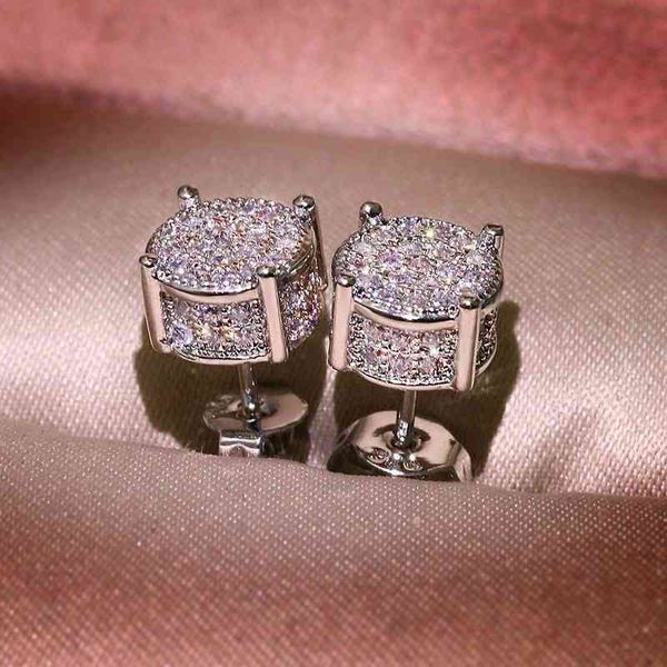 luxury female round zircon crystal earrings women fashion silver color wedding engagement jewelry stud earring for, Golden;silver
luxury female round zircon crystal earrings women fashion silver color wedding engagement jewelry stud earring for, Golden;silver