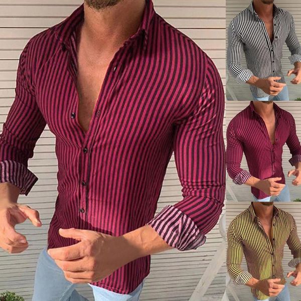 men's casual shirts stripe print shirt long sleeve single breasted turn-down collar men clothing cardigan camisa masculina blusa, White;black
men's casual shirts stripe print shirt long sleeve single breasted turn-down collar men clothing cardigan camisa masculina blusa, White;black