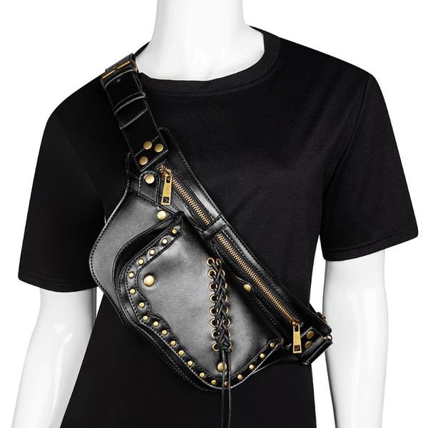 waist bags retro steam punk leather chest tassel crossbody bag rock women gothic rivet fanny packs fashion motorcycle leg
waist bags retro steam punk leather chest tassel crossbody bag rock women gothic rivet fanny packs fashion motorcycle leg