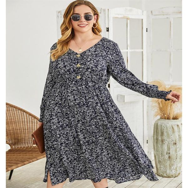 casual dresses large size spring and autumn printing medium length dress for slim woven high waisted women, Black;gray
casual dresses large size spring and autumn printing medium length dress for slim woven high waisted women, Black;gray