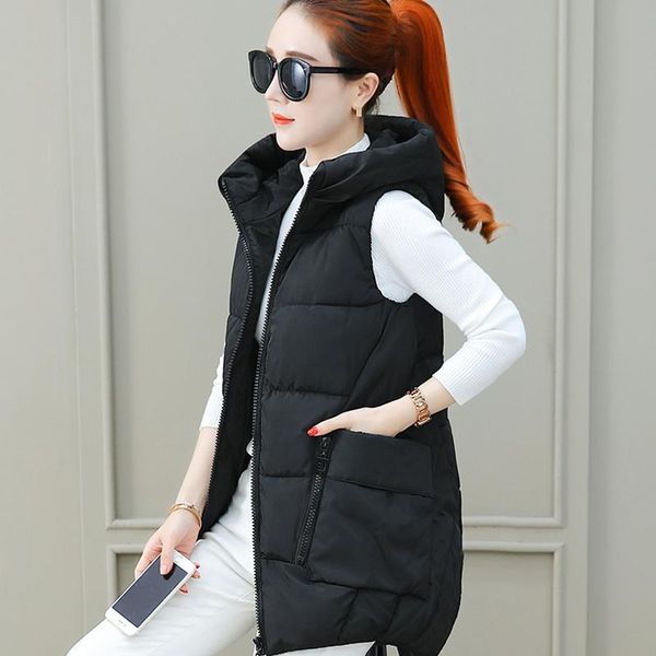 women's vests winter warm women plus size slim down wasitcoat korean ribbon decoration big pocket vest jacket zipper hooded camouflage, Black;white
women's vests winter warm women plus size slim down wasitcoat korean ribbon decoration big pocket vest jacket zipper hooded camouflage, Black;white