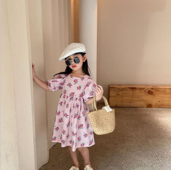 girl's dresses 2021 style girls floral dress fashion summer cotton 2-7 years cy959, Red;yellow
girl's dresses 2021 style girls floral dress fashion summer cotton 2-7 years cy959, Red;yellow