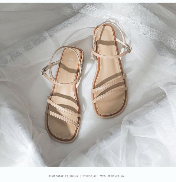 sandals leather 2021 versatile thick heel fashion comfortable outer wearing ins summer middle fairy roman, Black
sandals leather 2021 versatile thick heel fashion comfortable outer wearing ins summer middle fairy roman, Black