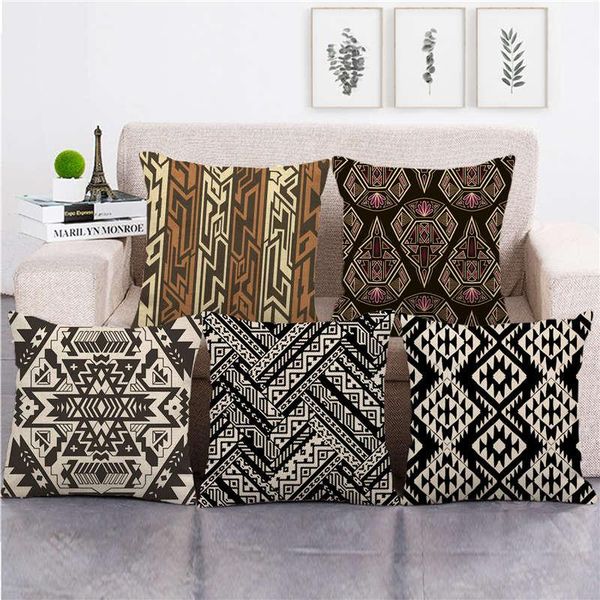 dark design of aztec geometry throw cushion cover linen/cotton sofa pillow decorative case cushion/decorative
dark design of aztec geometry throw cushion cover linen/cotton sofa pillow decorative case cushion/decorative