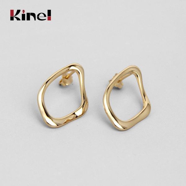 kinel lrregular geometry stud earring 925 sterling silver earrings for women wedding party fine jewelry, Golden;silver
kinel lrregular geometry stud earring 925 sterling silver earrings for women wedding party fine jewelry, Golden;silver
