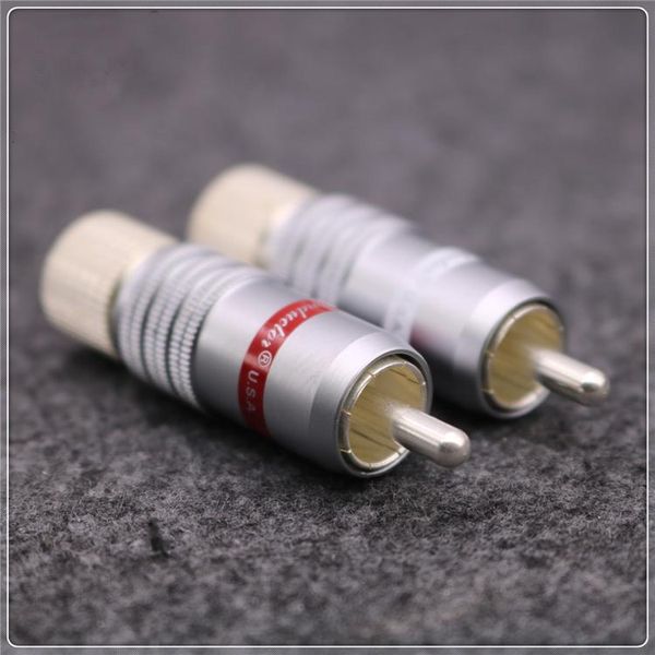 smart power plugs hi-end hifi diy silver plated male audio rca plug connector jack for 8mm max cable cord
smart power plugs hi-end hifi diy silver plated male audio rca plug connector jack for 8mm max cable cord