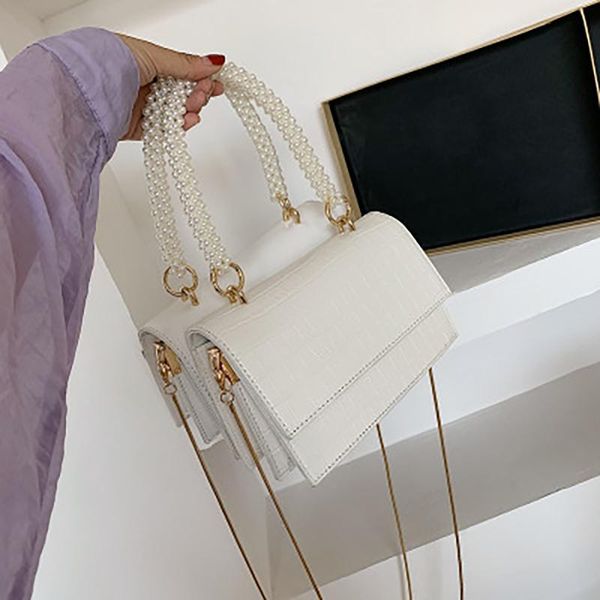 evening bags fashion ladies pu leather messenger bag 2021 pearl color handle solid shoulder elegant female travel handbag
evening bags fashion ladies pu leather messenger bag 2021 pearl color handle solid shoulder elegant female travel handbag