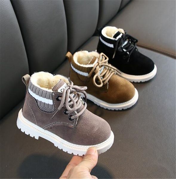 2021 winter new boys girls children martin boots plus velvet cotton shoes non-slip wear snow boot fashion baby leather boots, Black;grey
2021 winter new boys girls children martin boots plus velvet cotton shoes non-slip wear snow boot fashion baby leather boots, Black;grey