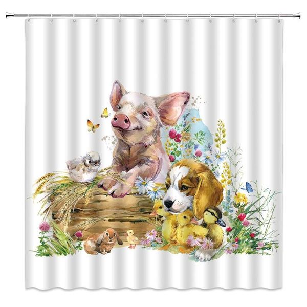 shower curtains farm animal curtain country style dog pig kid bathroom flower plant butterfly cute livestock farmhouse pattern
shower curtains farm animal curtain country style dog pig kid bathroom flower plant butterfly cute livestock farmhouse pattern