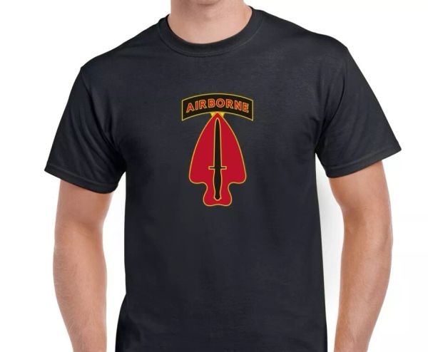 us army special operations command t-shirt airborne black white tee shirt, White;black
us army special operations command t-shirt airborne black white tee shirt, White;black