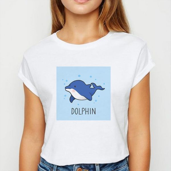 oversize fashion animal dolphin young women kawaii spring summer harajuku show thin round neck, White
oversize fashion animal dolphin young women kawaii spring summer harajuku show thin round neck, White