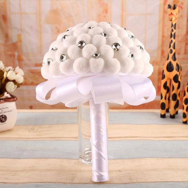 wedding flowers bridal bouquets pompom ribbon fake bouquet decoration flower party accessory decorative & wreaths
wedding flowers bridal bouquets pompom ribbon fake bouquet decoration flower party accessory decorative & wreaths