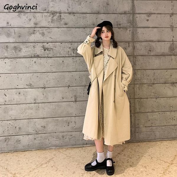 women's trench coats women coat solid simple sashes loose plus size 3xl slim korean fashion trendy office lady students elegant all-mat, Tan;black
women's trench coats women coat solid simple sashes loose plus size 3xl slim korean fashion trendy office lady students elegant all-mat, Tan;black