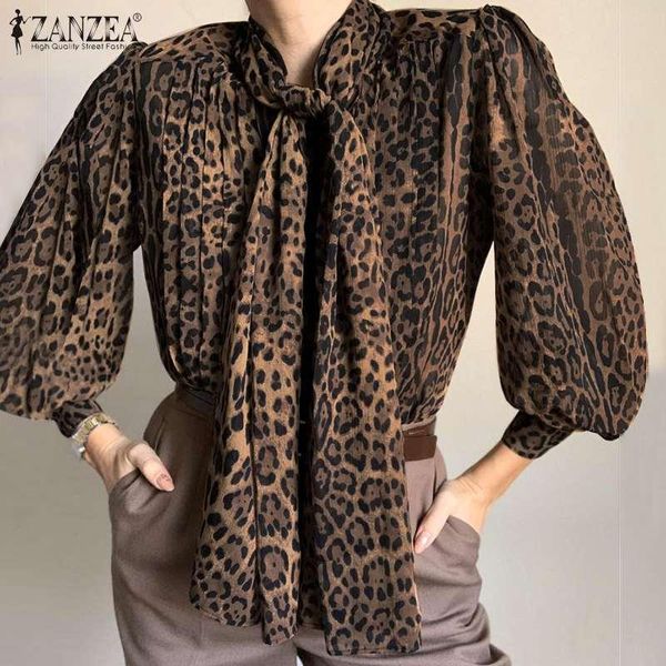 women's blouses & shirts zanzea fashion leopard casual long puff sleeve tunic female drawstring bow womens 2021 autumn o neck blusa, White
women's blouses & shirts zanzea fashion leopard casual long puff sleeve tunic female drawstring bow womens 2021 autumn o neck blusa, White